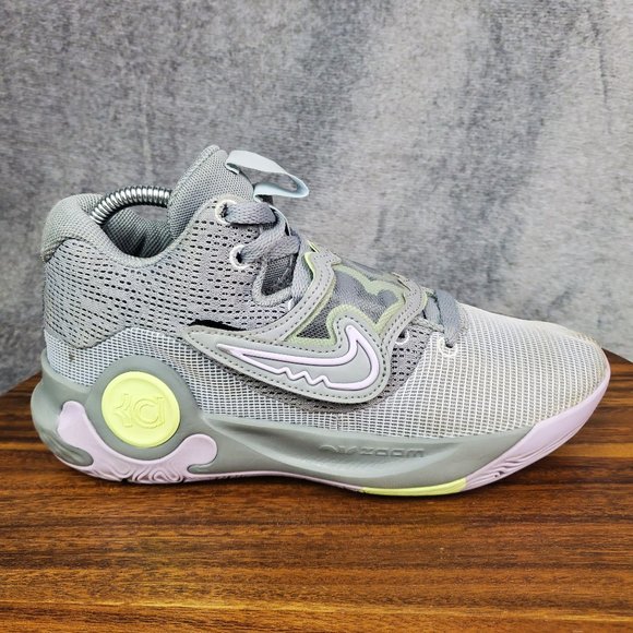 Nike Other - Nike KD Trey 5 X Basketball Shoes Men's 7 Particle Gray Lilac Athletic Sneakers